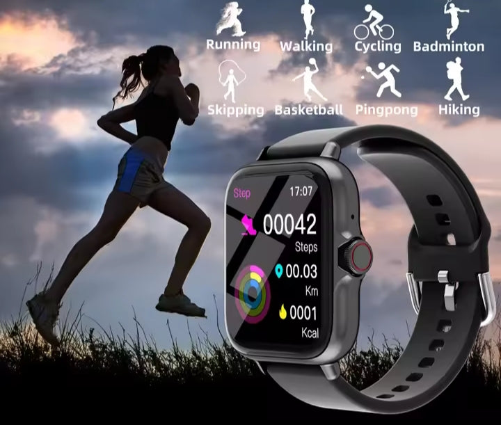 Reloj inteligente SmartMX — Ritmo cardíaco, pasos, sueño y estilo moderno