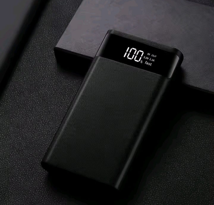Energía donde la necesites — Powerbank de alta capacidad con estilo pro