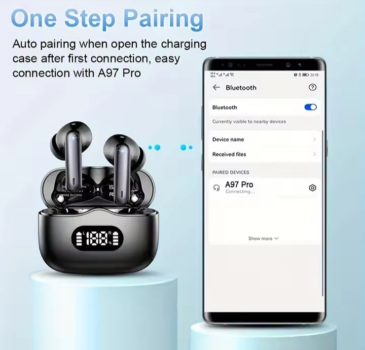 Audífonos Bluetooth SmartMX — Sonido envolvente, carga rápida y diseño compacto