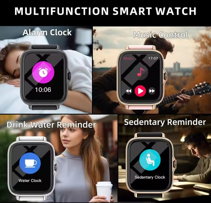 Reloj inteligente SmartMX — Ritmo cardíaco, pasos, sueño y estilo moderno