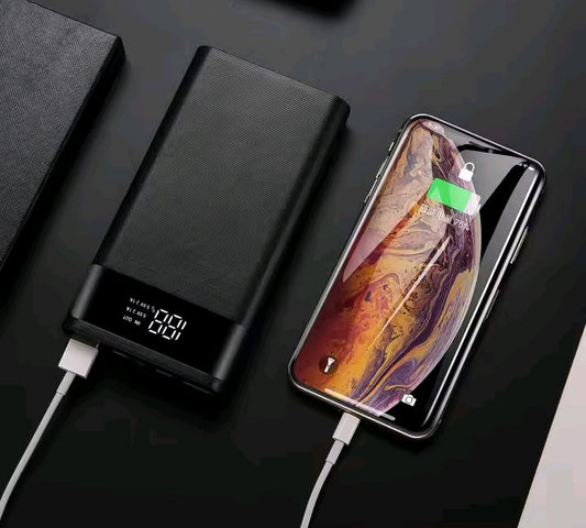 Energía donde la necesites — Powerbank de alta capacidad con estilo pro